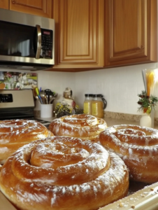 Les brioches roulées à la cannelle