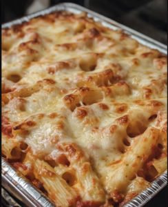 Cheesy Baked Ziti Supreme