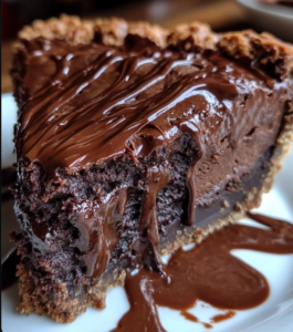 Gooey Brownie Pie Dive into the ultimate chocolate
