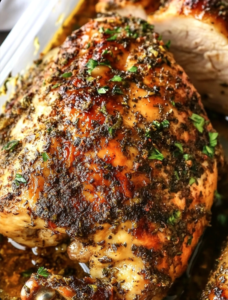 Herb-Crusted Roast Chicken