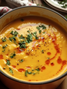 One pot butternut squash soup
