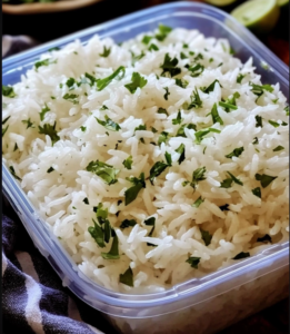CILANTRO LIME RICE