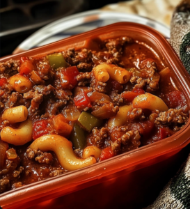 Homestyle Beef and Macaroni Skillet