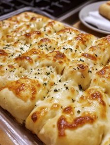Cheesy Garlic Breadsticks Perfection