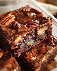 Gooey Pecan Brownie Bliss