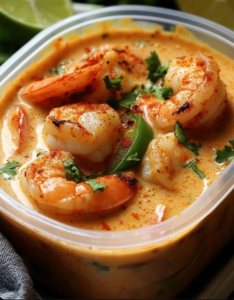 Creamy Spicy Jalapeño Shrimp Soup