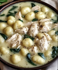 Chicken and Gnocchi Soup
