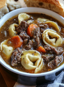 Beef Tortellini Soup Recipe