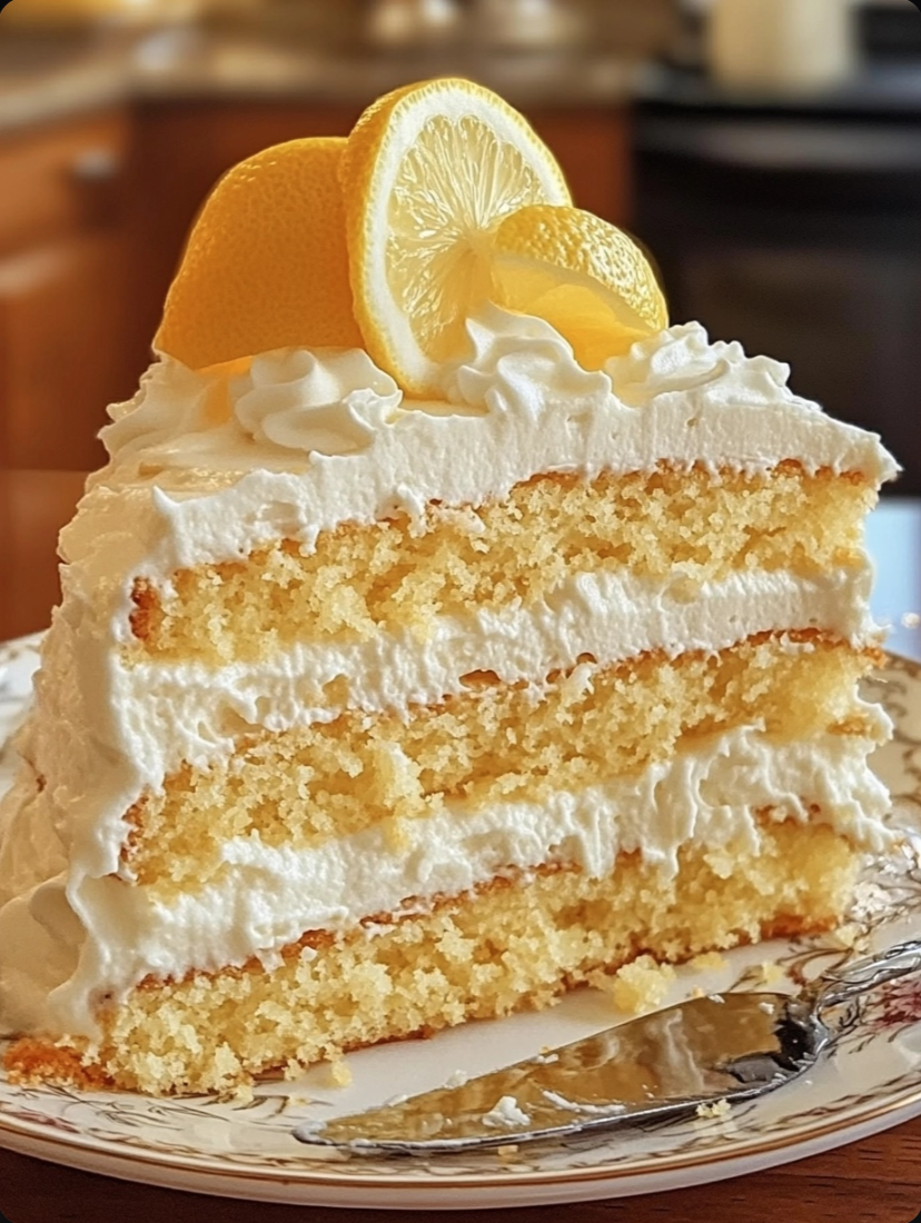 π Italian Lemon Cream Cake π°