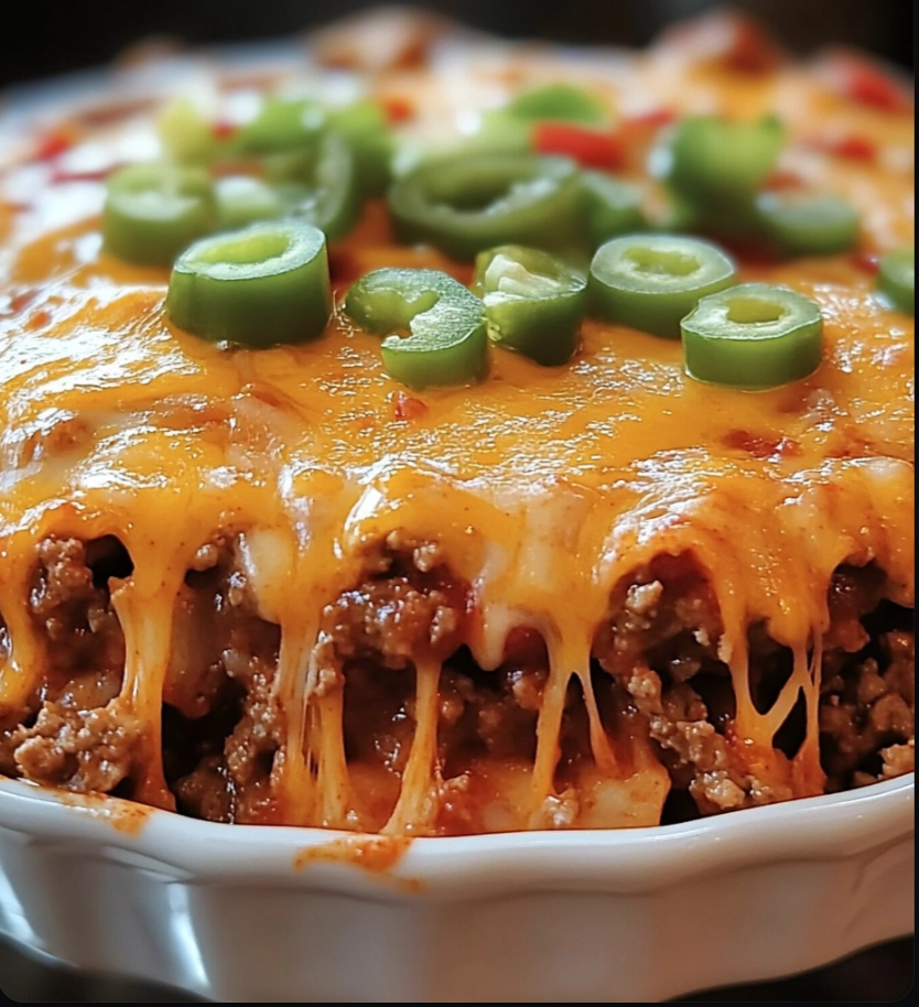 Beef Enchilada Casserole