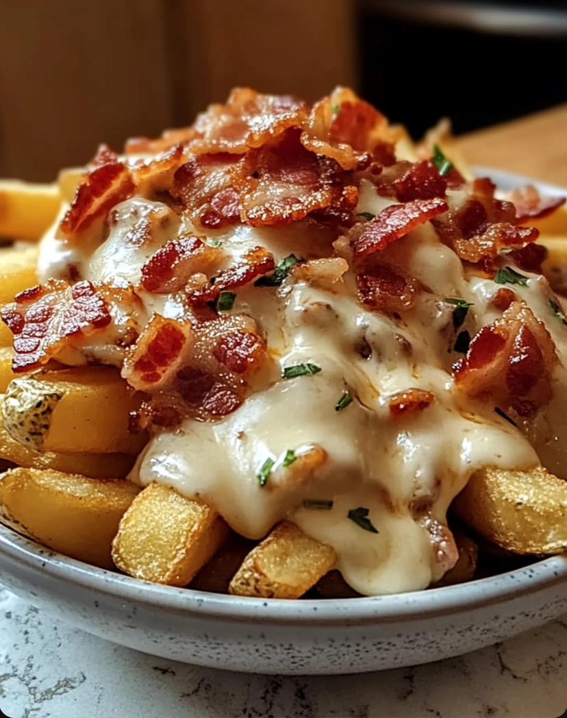 Loaded Bacon Cheese Fries