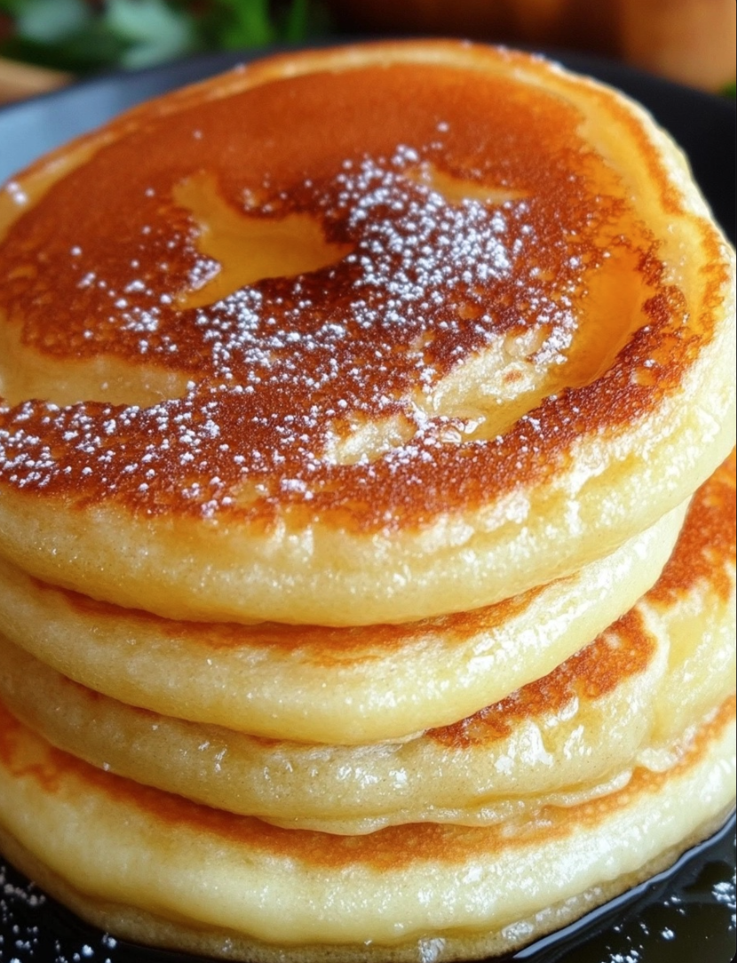 apanese Pancakes Doriyaki with Soft Custard