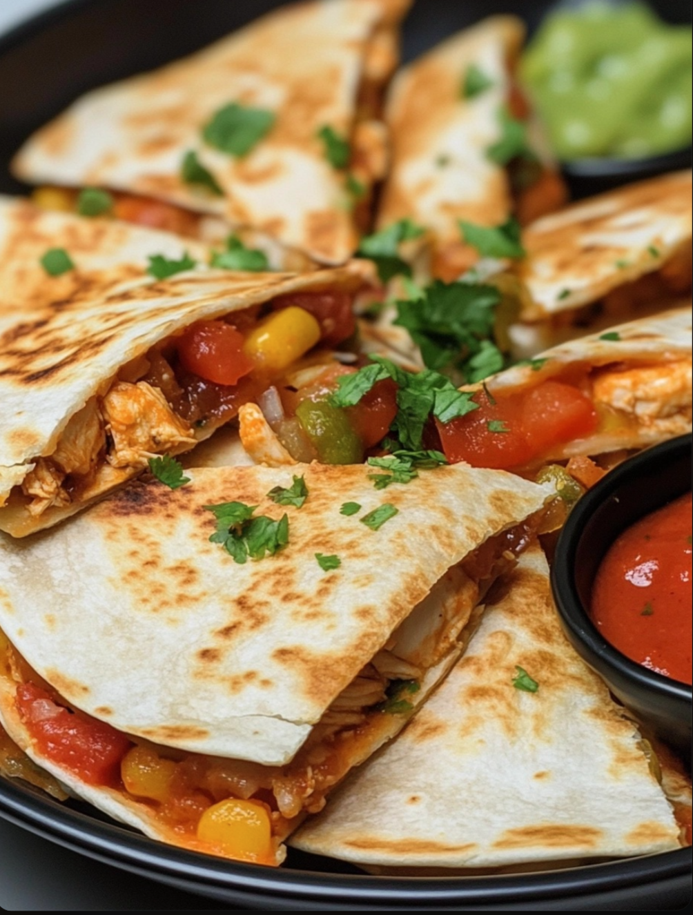 Chicken Fajita Quesadillas