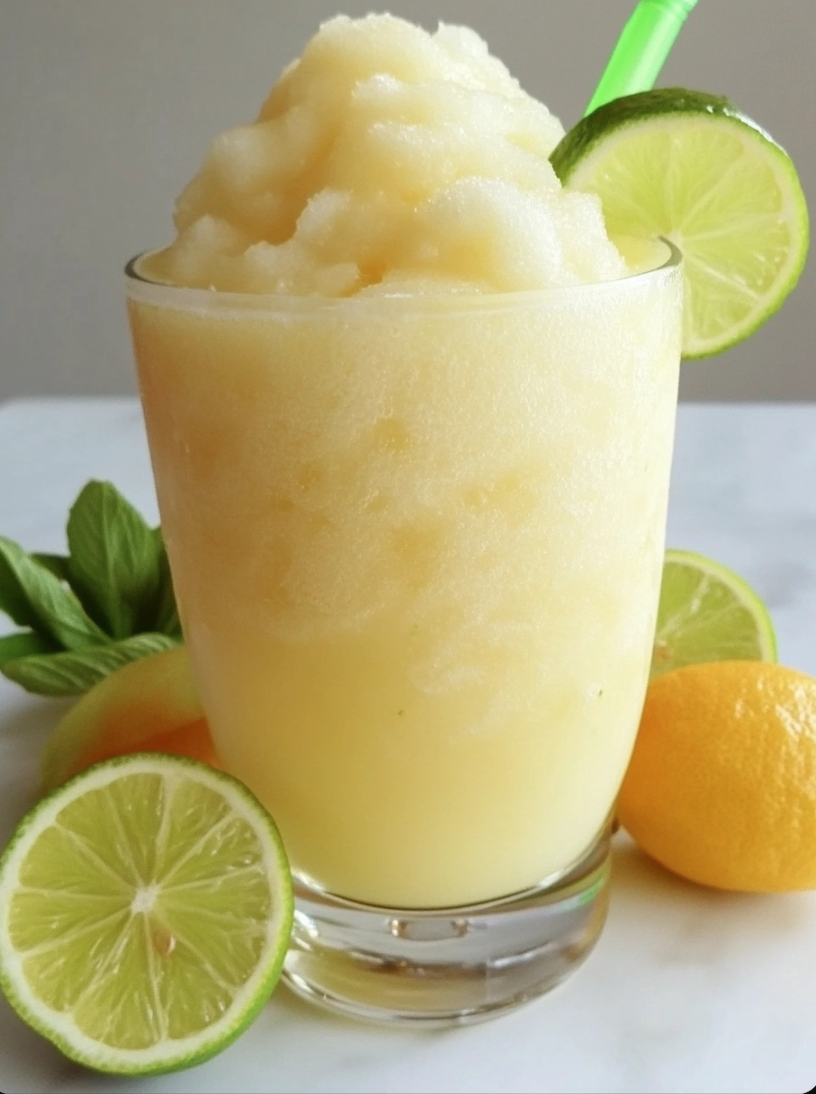 Lemon Lime Slushie! 🍋🍈❄️