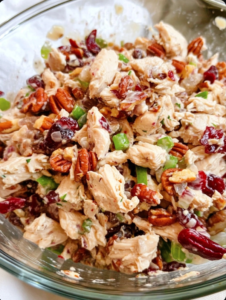 CRANBERRY PECAN CHICKEN SALAD