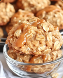 PEANUT BUTTER OATMEAL COOKIES