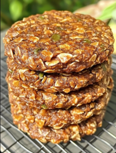 Healthy Flourless Sugar-Free Energy Cookies