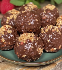 Quick No-Bake Homemade Dessert! No Flour or Gelatin! 🍨🍫