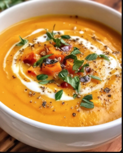 Butternut Squash Soup 🍲🎃