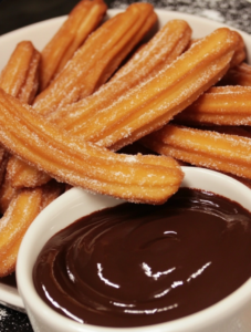 QUICK CHURROS RECIPE (NO FRYING)