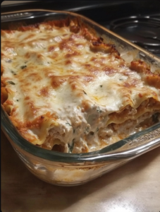 BUFFALO CHICKEN LASAGNA WITH A RANCH TWIST RECIPE