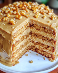 Peanut Butter Cake Recipe (5-Minute Cake)