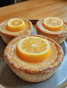Baby Lemon Impossible Pies