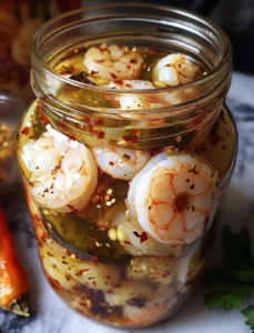 Pickled Shrimp: A Tangy, Spicy Delight!