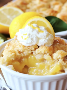 MAGIC LEMON COBBLER 🍋