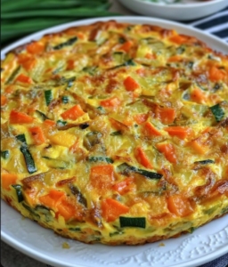 Baked Vegetable FrittataI