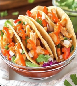 Copycat Applebee’s Chicken Wonton Tacos