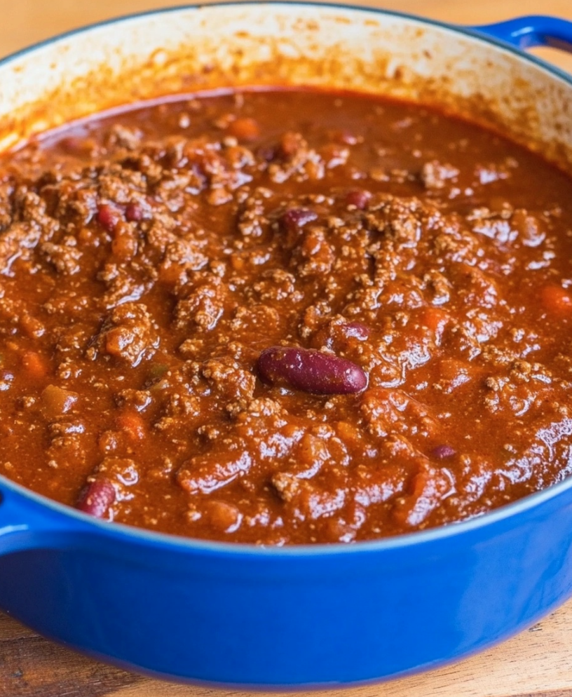 HOMEMADE CHILI RECIPE