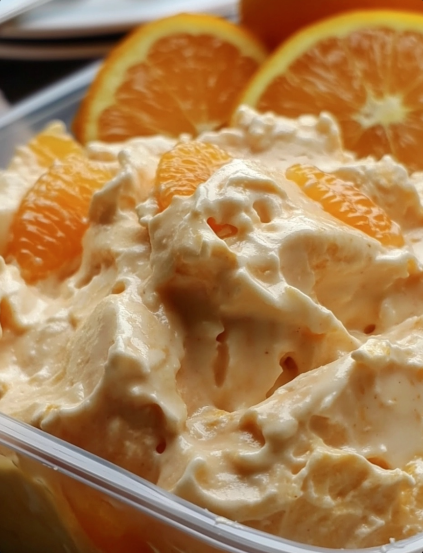 Orange Cream Dessert