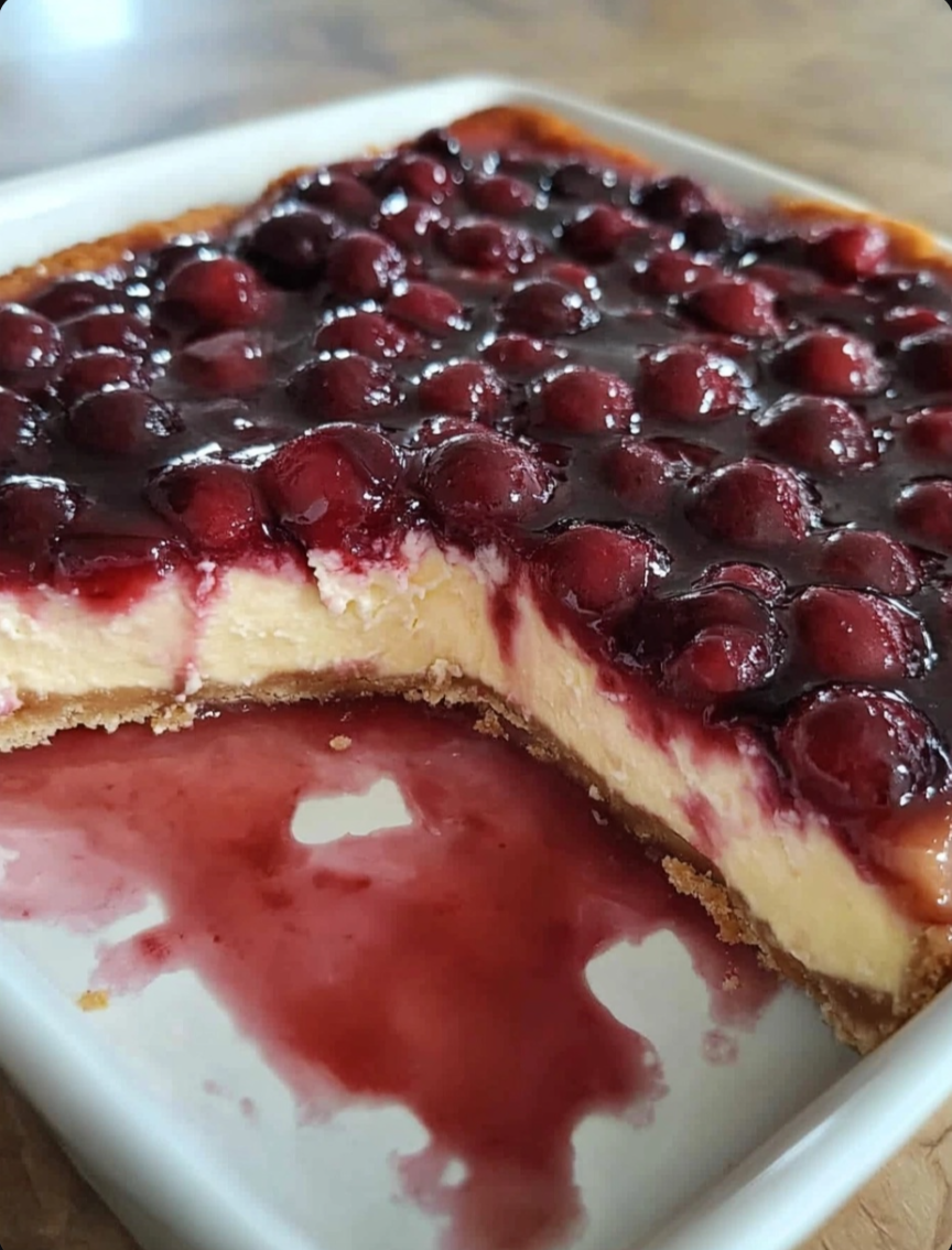 EASY Cherry Cheesecake ππ°