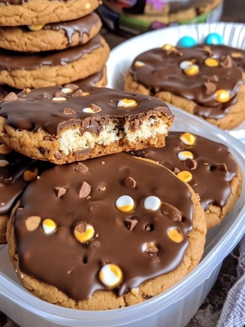 Cracker S’mores Cookies 🍫🔥.