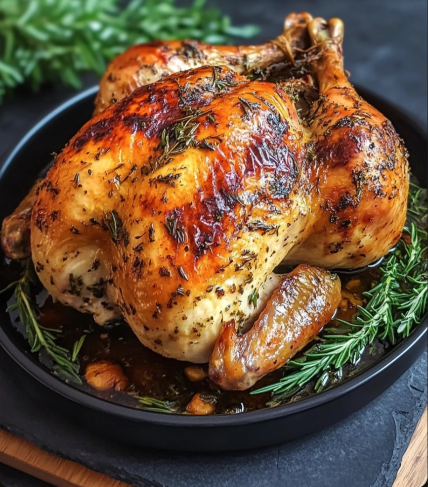 Herb Roasted Chicken 🍗🌿✨