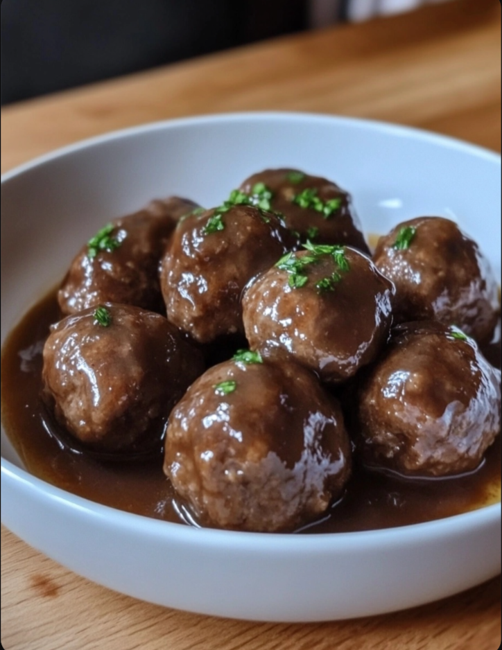 Guinness Glazed Meatballs πΊπ‘β¨.