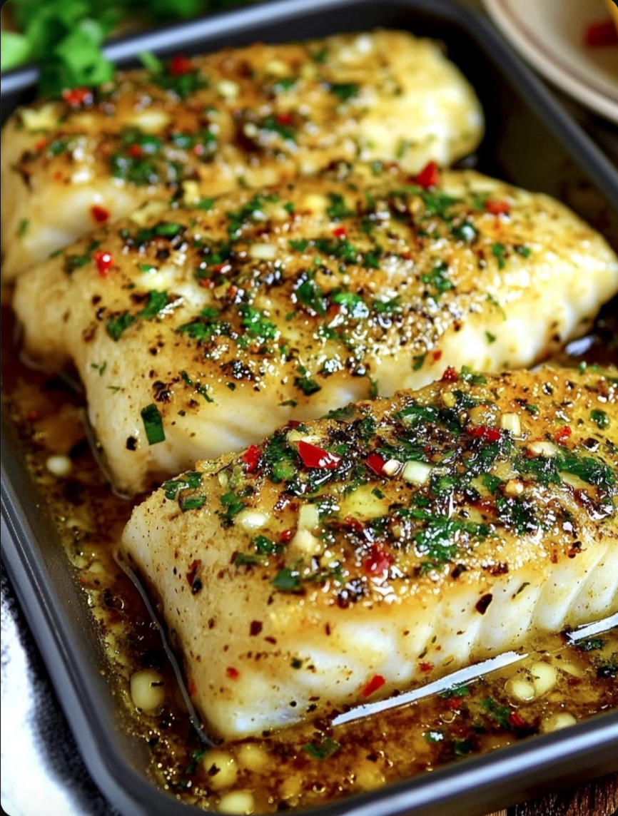 Lemon Butter Garlic Fish