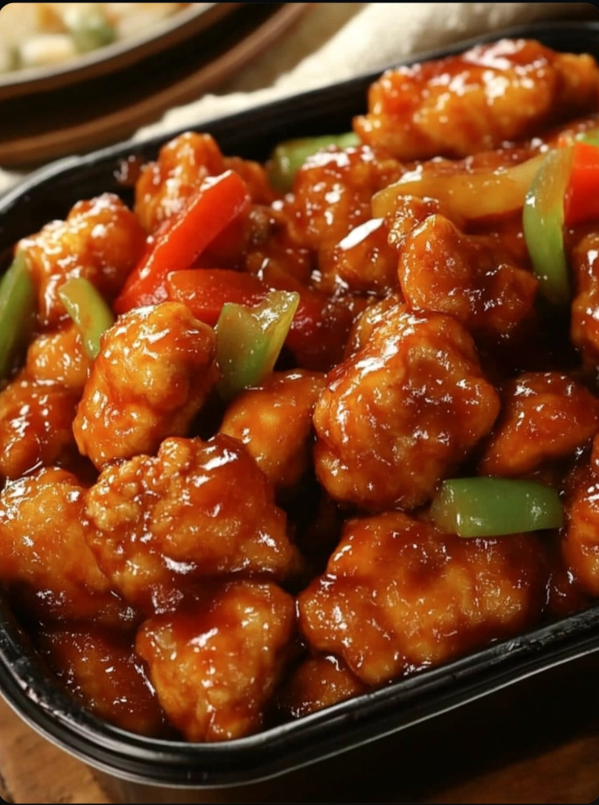 SWEET AND SOUR CHICKEN