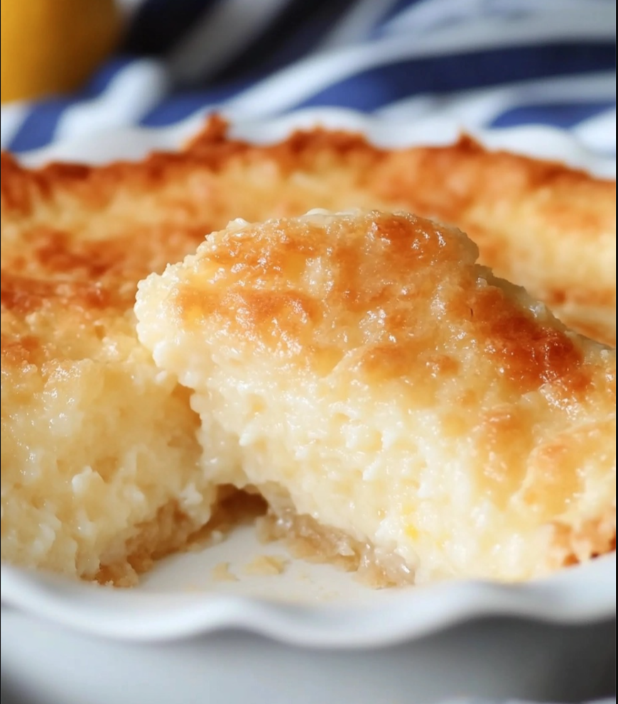 Impossible Lemon Pie ๐๐ฅงโจ.