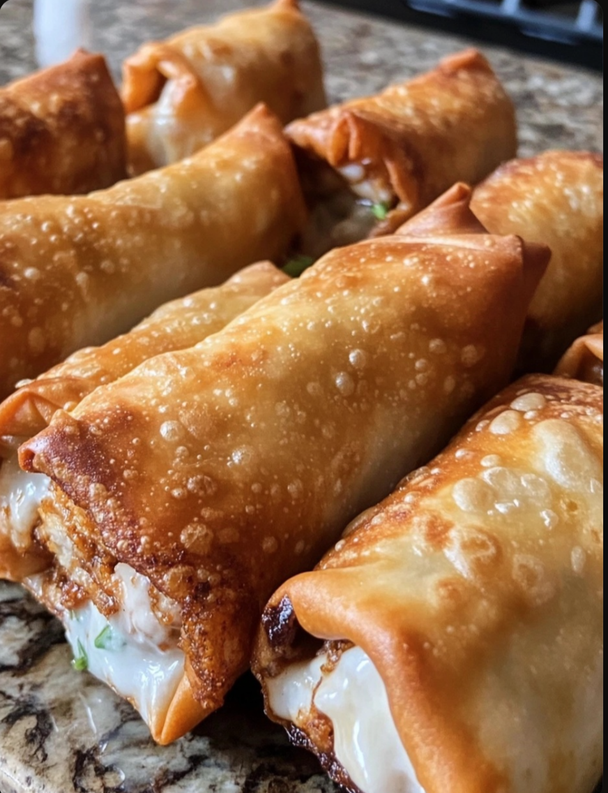 Buffalo Chicken Egg Rolls 🌶️