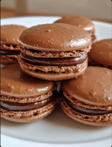 Chocolate Macaron 🍫