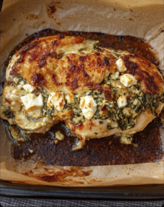 Spinach and Feta Stuffed Chicken 🍗🧀✨