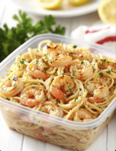 Shrimp Scampi Linguine