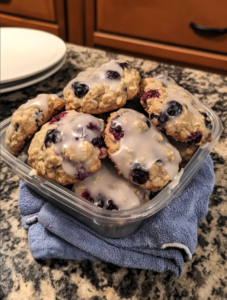 Blueberry Oatmeal Cookies