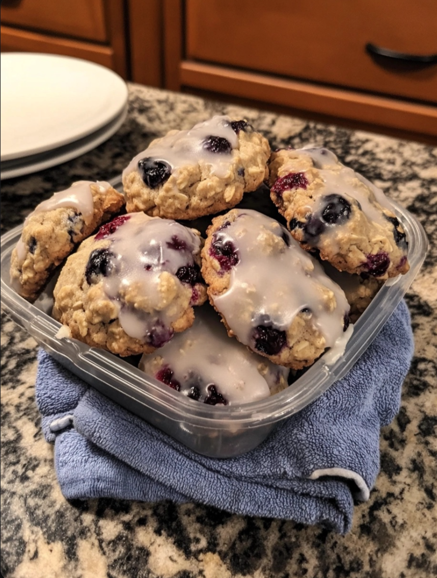 Blueberry Oatmeal Cookies