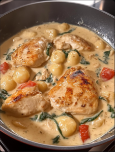 Creamy Chicken and Gnocchi