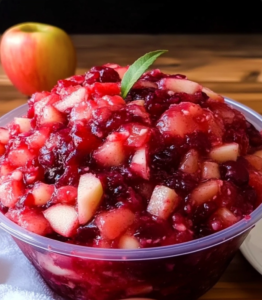 Cranberry Apple Jello Salad