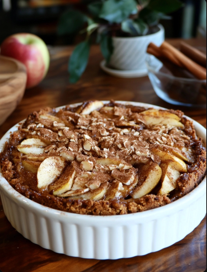 Cinnamon Sugar Apple Cake