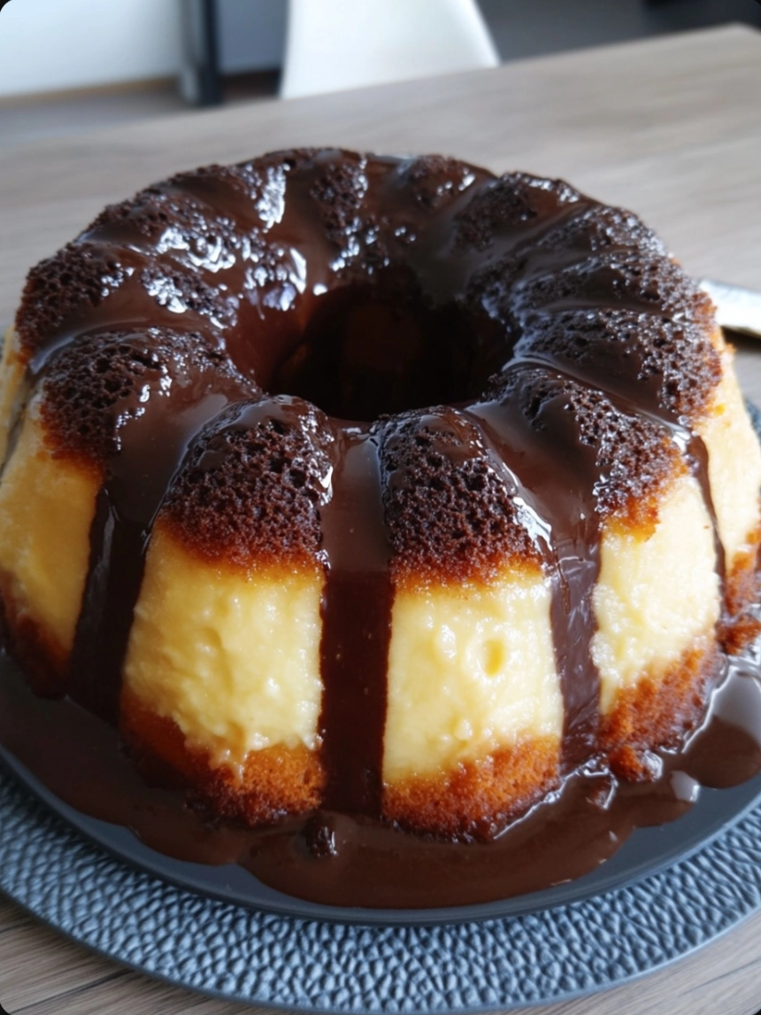 Chocoflan